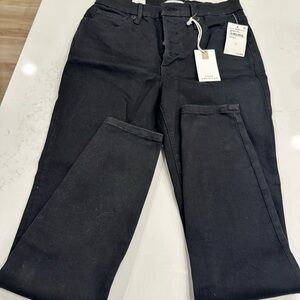 Good American Dark Denim Jeans High Rise